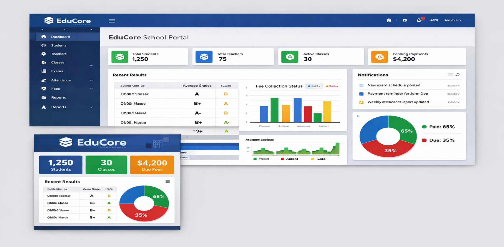 EduCore School Portal